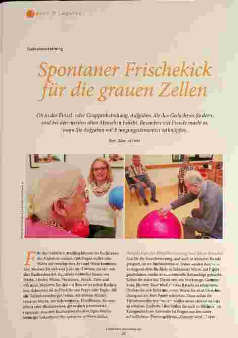 Vorschauseite 1: Spontaner Frischekick für die grauen Zellen