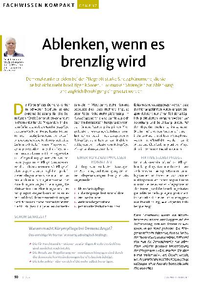 Vorschauseite 1: Ablenken, wenn es brenzlig wird.