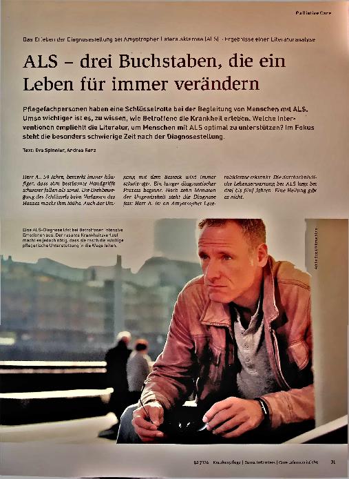 Vorschauseite 1: ALS - drei Buchstaben, die ein Leben für immer verändern
