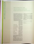 Vorschauseite 1: META-ANALYSE ZUM INFEKTIONSGESCHEHEN BEIM GESUNDHEITSPERSONAL