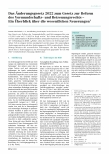 Vorschauseite 1: Das Änderungsgesetz 2022 zum Gesetz zur Reform des Vormundschaftsund Betreuungsrechts - Ein Überblick über die wesentlichen Neuerungen
