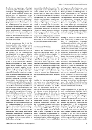 Vorschauseite 3: Der SALUS Betroffenenund Angehörigenbeirat. Ein kollaborativer Bericht über Erfahrungen, Chancen und Herausforderungen in der Zusammenarbeit