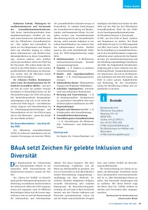 Vorschauseite 2: Spot an für den Öffentlichen Gesundheitsdienst (ÖGD)