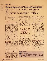 Vorschauseite 1: Kein Anspruch auf Kostenübernahme.