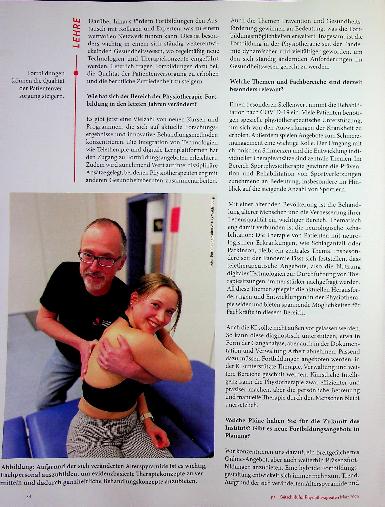 Vorschauseite 2: „Qualität der Versorgung | aufrechterhalten“ Therapeutisches Fortbildungsangebot in Waldenburg