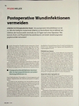 Vorschauseite 1: Postoperative Wundinfektionen vermeiden