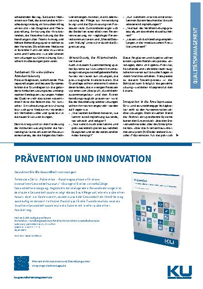 Vorschauseite 2: Professionelles Wissensmanagement: der Schlüssel zur klinischen Qualität