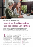 Vorschauseite 1: Diskriminierung aufgrund von Pflege: Über ärgerliche Ratschläge und das Erleben von Familie