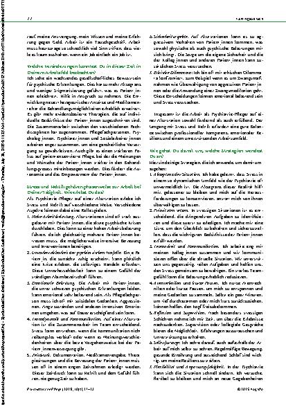 Vorschauseite 2: Fordernde und erfüllende Arbeit zugleich Martin Truttmann im Gespräch mit Gianfranco Zuaboni