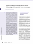 Vorschauseite 1: Interdisziplinäres Screening für Muskel-Skelett-Veränderungen bei neuromotorischen Erkrankungen