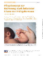 Vorschauseite 1: Pflegekonzept zur Betreuung stark belasteter Eltern von Frühgeborenen