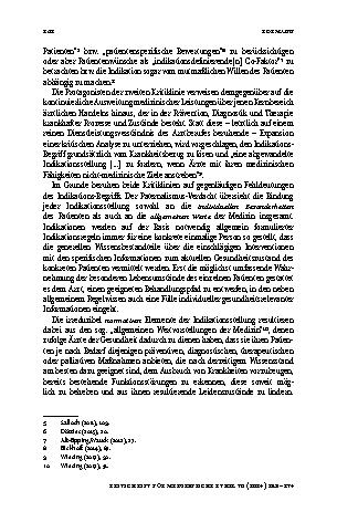 Vorschauseite 4: Vermeidung von Fehlallokationen am Lebensende durch Arzt-Patienten-Kommunikation?