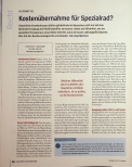 Vorschauseite 1: Kostenübernahme für Spezialrad?