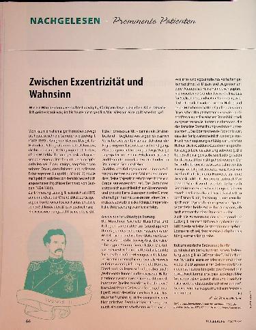 Vorschauseite 1: Zwischen Exzentrizität und Wahnsinn