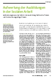 Vorschauseite 1: Aufwertung der Ausbildungen in der Sozialen Arbeit: Anforderungen an eine Reform der Ausbildung für Erzieher*innen und Heilerziehungspfleger*innen