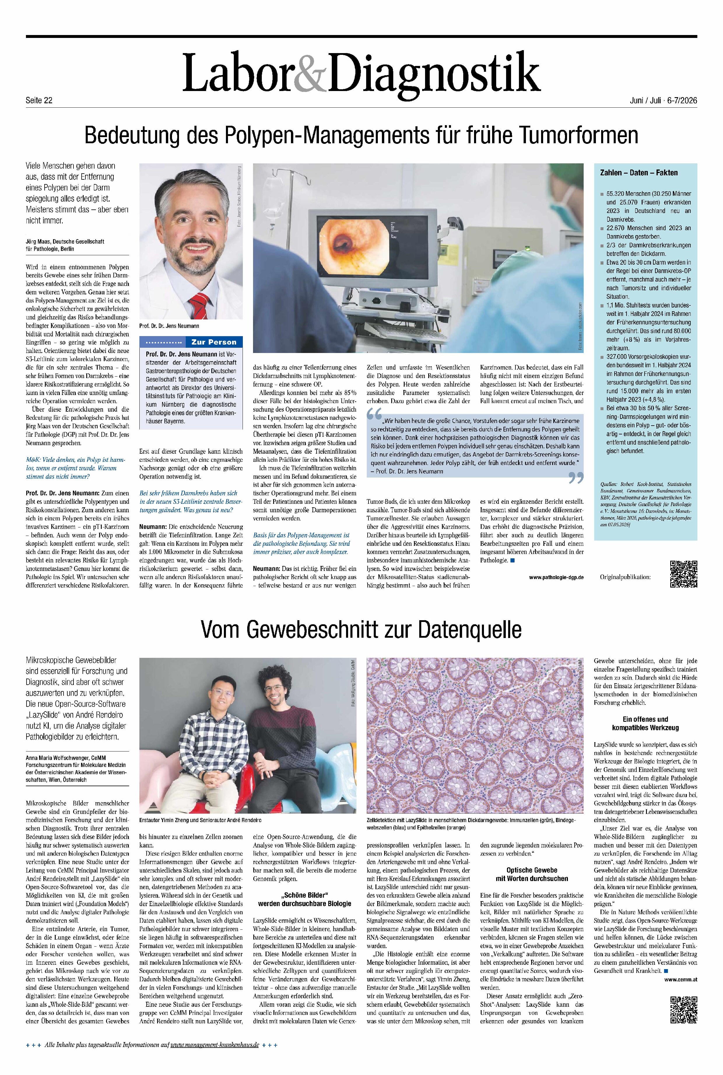 Vorschauseite 1: Labor&Diagnostik
