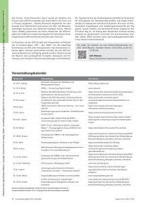 Vorschauseite 2: Pluralität leben – Handlungswissenschaft im Austausch