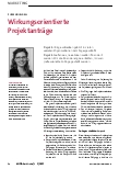 Vorschauseite 1: Wirkungsorientierte Projektanträge