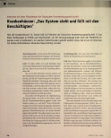 Vorschauseite 1: Krankenhäuser: „Das System steht und fällt mit den Beschäftigten"