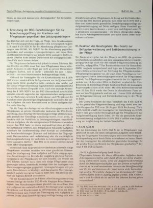 Vorschauseite 3: Auslagerung von Abrechnungsprozessen der Krankenund Pflegeversicherung an private Dienstleister im Lichte der BSG-Rechtsprechung vom 30. August 2023 und des neuen § 47b SGB XI