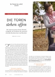 Vorschauseite 1: Die Türen stehen offen.