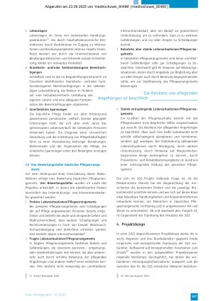Vorschauseite 4: „Verhäuslichte“ Pflege – Risiken identifizieren, Case Management initiieren