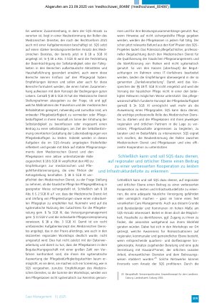 Vorschauseite 6: „Verhäuslichte“ Pflege – Risiken identifizieren, Case Management initiieren