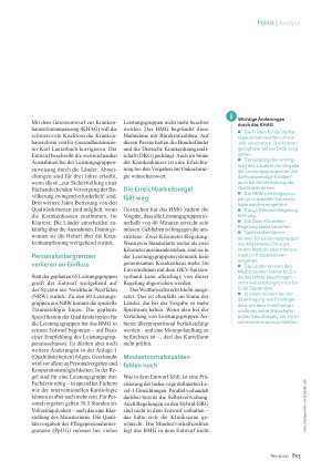Vorschauseite 2: Krankenhausreformanpassungsgesetz Vorhaltepauschale bleibt Wundertüte mit Ablaufdatum