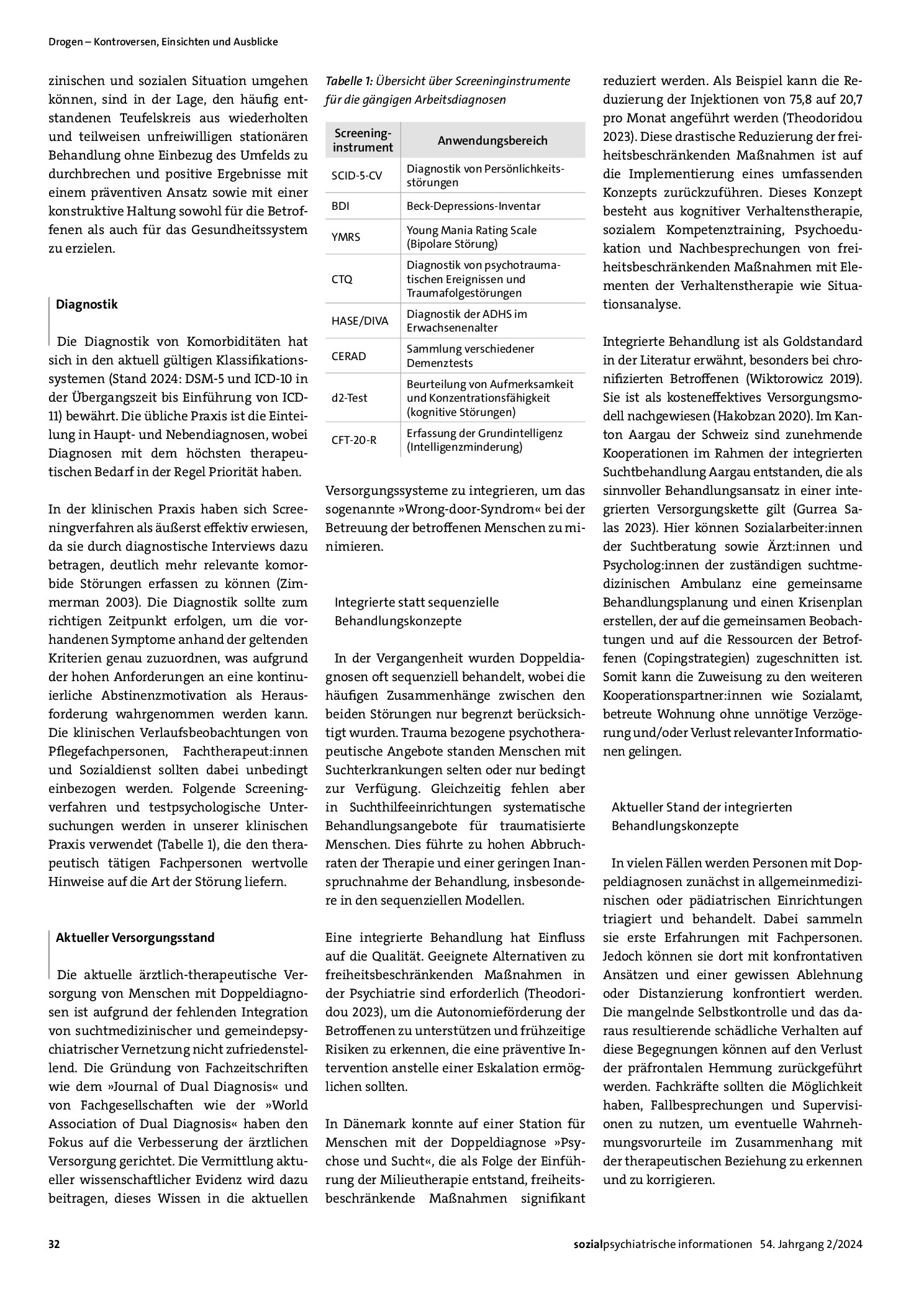 Vorschauseite 2: Doppeldiagnosen: Das Leid der Betroffenen am Versorgungssystem