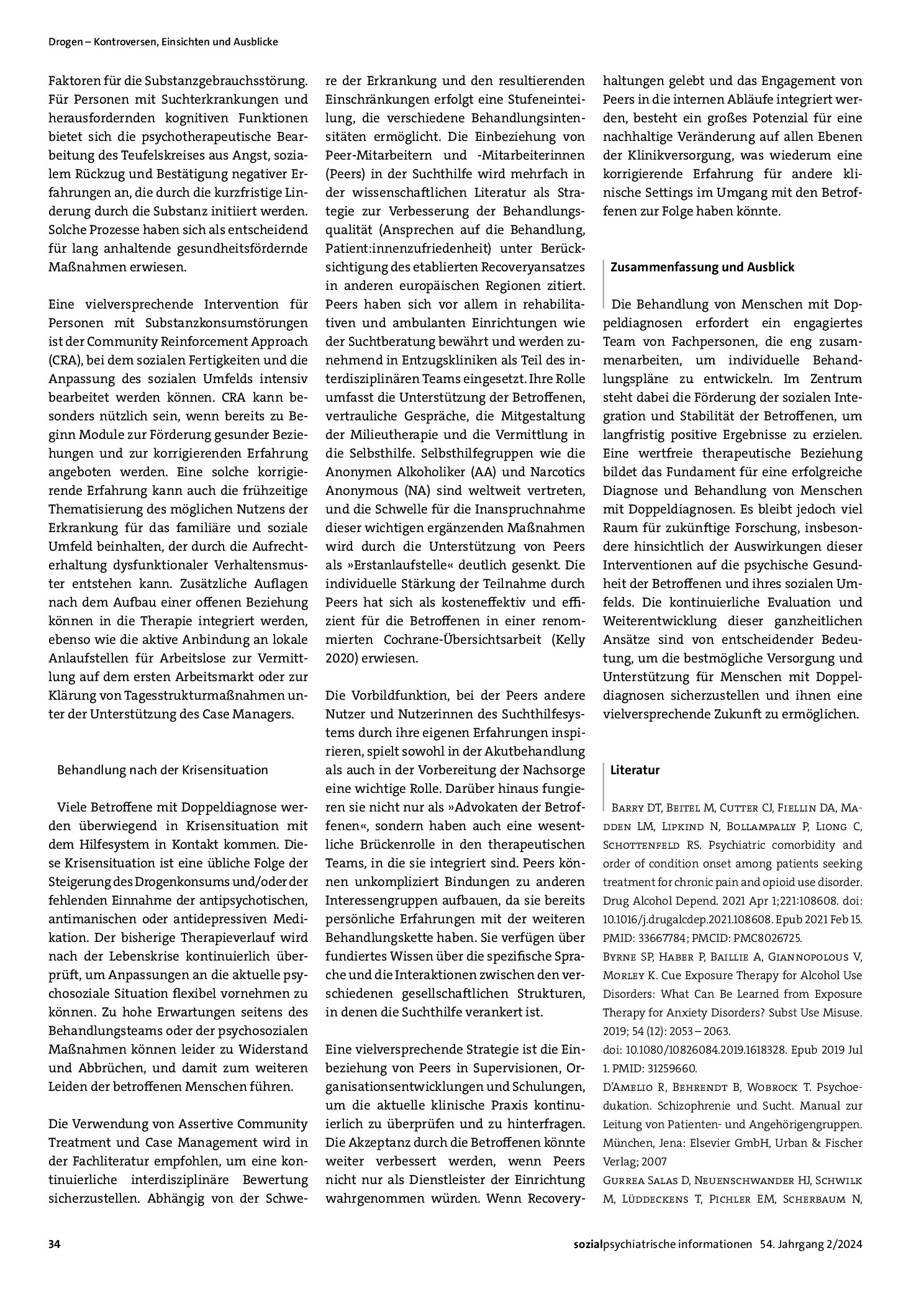 Vorschauseite 4: Doppeldiagnosen: Das Leid der Betroffenen am Versorgungssystem