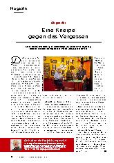 Vorschauseite 1: Eine Kneipe gegen das Vergessen