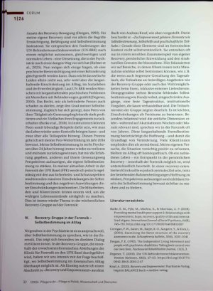 Vorschauseite 2: Selbstbestimmung und Empowerment in Psychiatrie und Forensik