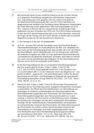 Vorschauseite 5: III. Personalvertretungsund Betriebsverfassungsrecht