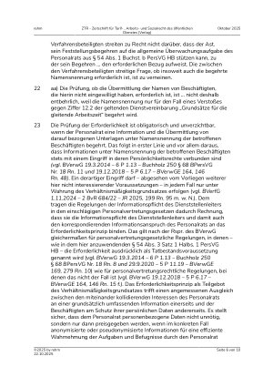 Vorschauseite 6: III. Personalvertretungsund Betriebsverfassungsrecht
