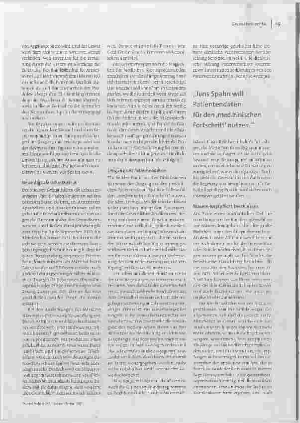 Vorschauseite 2: Gesetzespaket verabschiedet.
