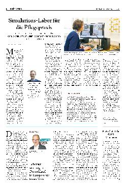Vorschauseite 1: Simulationslabor für die Pflegepraxis