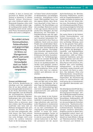 Vorschauseite 3: Gesundheit ist nicht verhandelbar Warum psychologische Sicherheit verbindlich sein mus