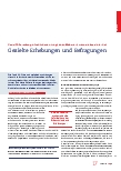 Vorschauseite 1: Covid-19-Forschung in Institutionen bringt einen Mehrwert, wenn sie koordiniert ist. Gezielte Erhebungen und Befragungen.