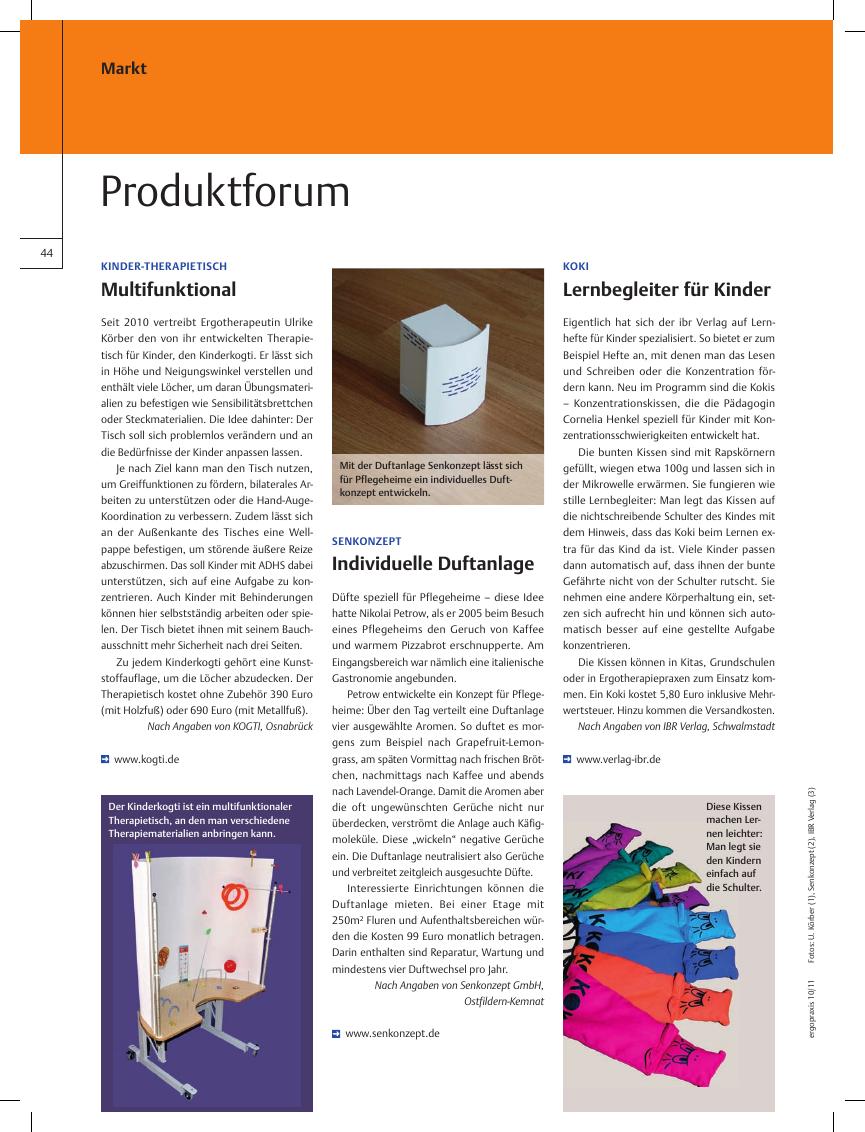 Vorschauseite 1: Produktforum
