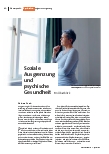 Vorschauseite 2: Soziale Ausgrenzung und psychische Gesundheit: Ein Überblick