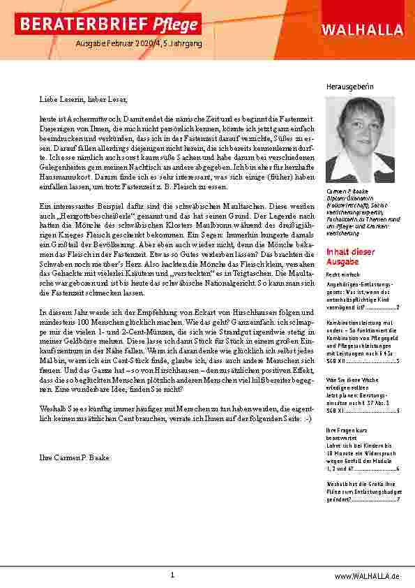 Vorschauseite 1: Inhalt dieser Ausgabe Recht einfach, Was Sie diese Woche erledigen sollten, Ihre Fragen kurz beantwortet