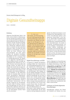 Vorschauseite 1: Digitale Gesundheitsapps