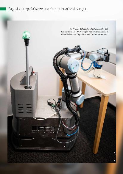 Vorschauseite 1: Robotik kann helfen, Pflege finanzierbar zu halten