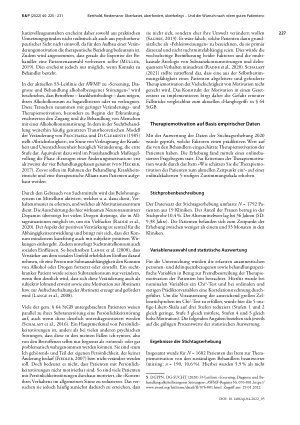Vorschauseite 3: Überlastet, überfordert, überbelegt. .. Und der Wunsch nach »dem guten Patienten«