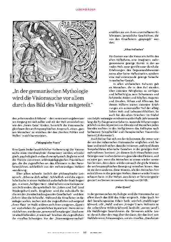 Vorschauseite 3: Visionssuche für Jugendliche: Die Wiederentdeckung einer Tradition