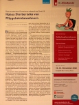 Vorschauseite 1: Nach Krankenhauseinweisung aufgrund von Covid-19 hohes Sterberisiko von Pflegeheimbewohnern.