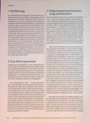 Vorschauseite 2: Interprofessionelle Zusammenarbeit sm Rettungswesen