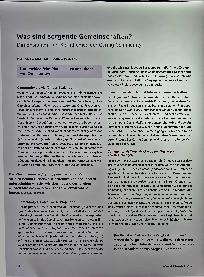 Vorschauseite 1: Was sind sorgende Gemeinschaften? Dimensionen und Kernthemen der Caring Community.