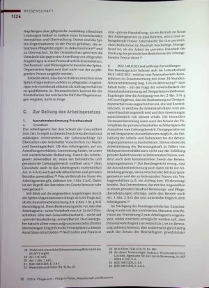 Vorschauseite 3: Anstellung von Angehörigen durch Spitex-Organisationen - arbeitsund krankenversicherungsrechtliche Aspekte
