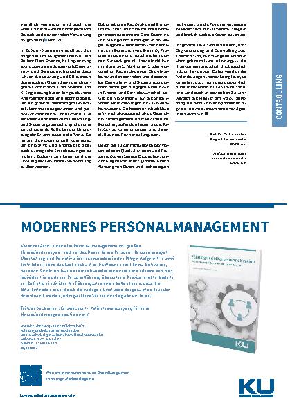 Vorschauseite 4: Controlling im Wandel der Digitalisierung Von Datenhebern zu digitalen Strategen: Neue Aufgaben und Technologien im Fokus